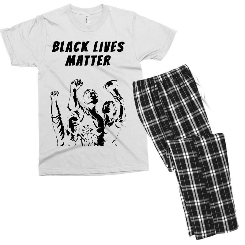 Black Lives Matter For Light Men's T-shirt Pajama Set | Artistshot