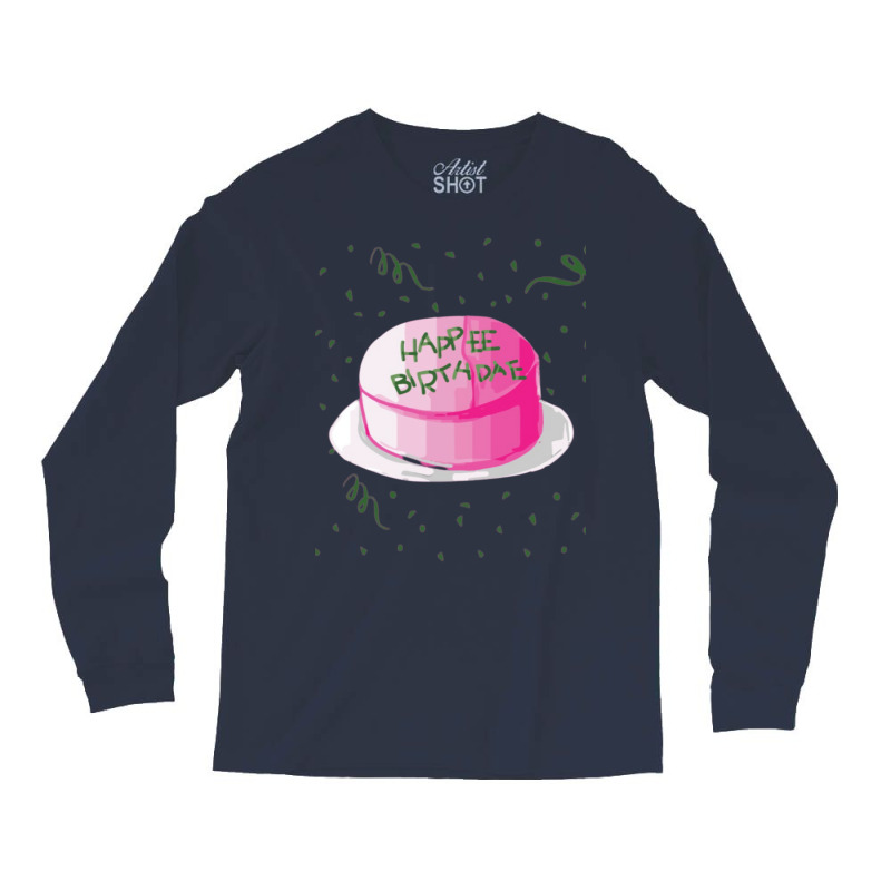 Birthday Cake For Wizards Long Sleeve Shirts by laphammerlox | Artistshot