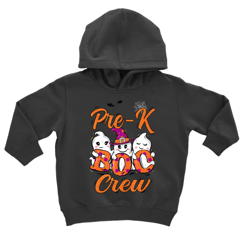 Funny Halloween Costume Pre K Boo Crew Pre K Boys Toddler Hoodie | Artistshot