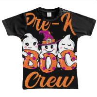 Funny Halloween Costume Pre K Boo Crew Pre K Boys Graphic Youth T-shirt | Artistshot