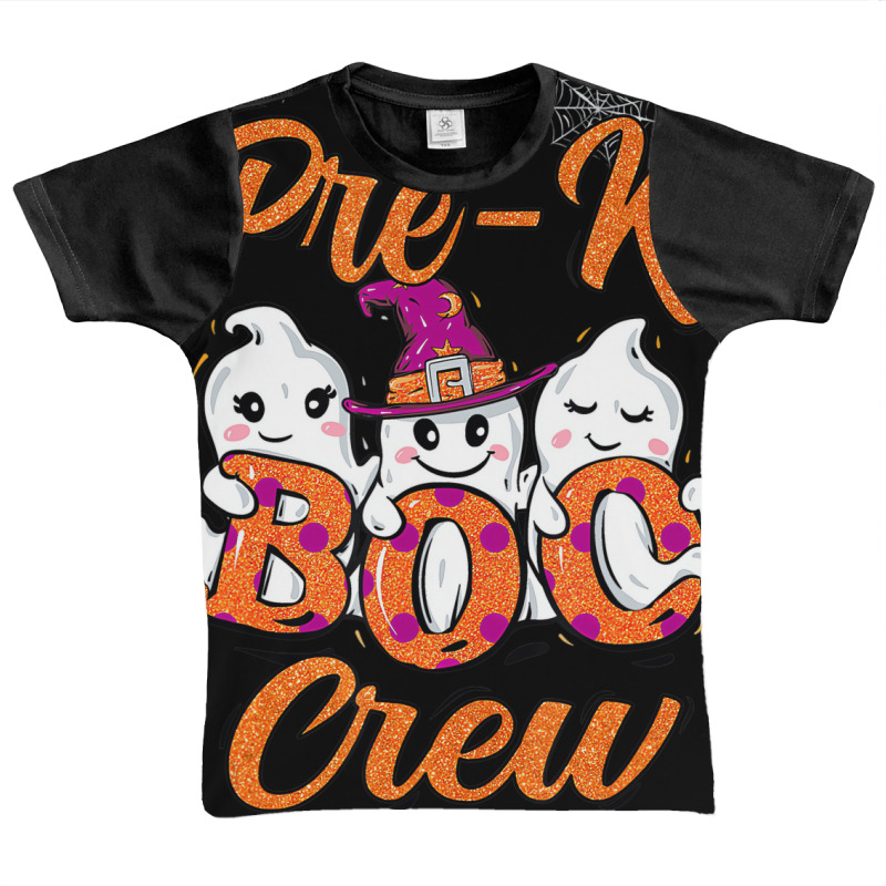 Funny Halloween Costume Pre K Boo Crew Pre K Boys Graphic Youth T-shirt | Artistshot