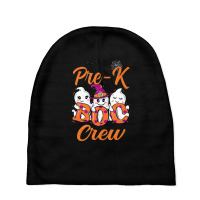 Funny Halloween Costume Pre K Boo Crew Pre K Boys Baby Beanies | Artistshot