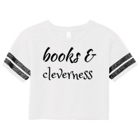 Books And Cleverness 1 Scorecard Crop Tee | Artistshot