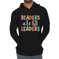 Readers Are Leaders Boho Leopard Book Lover Back T Lightweight Hoodie | Artistshot