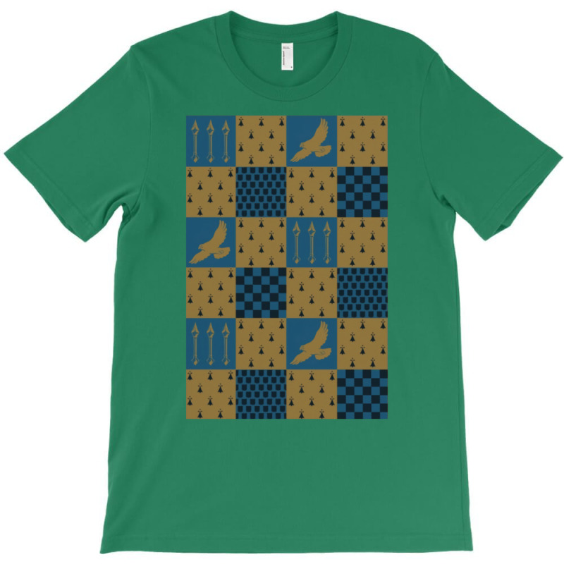 Blue And Yellow Bird Pattern T-Shirt by laphammerlox | Artistshot