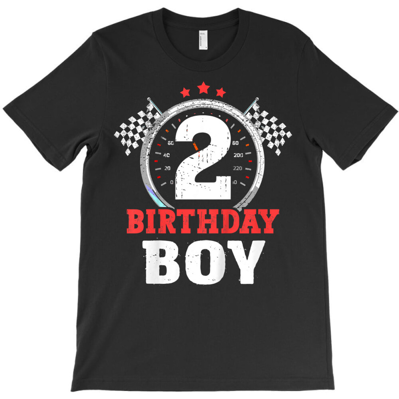 Kids Birthday Boy 2 Two Race Car 2nd Birthday Raci T-shirt | Artistshot