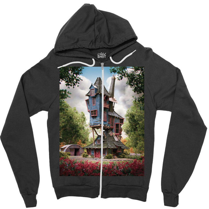 Brrow 23 Zipper Hoodie by wilktopick1 | Artistshot