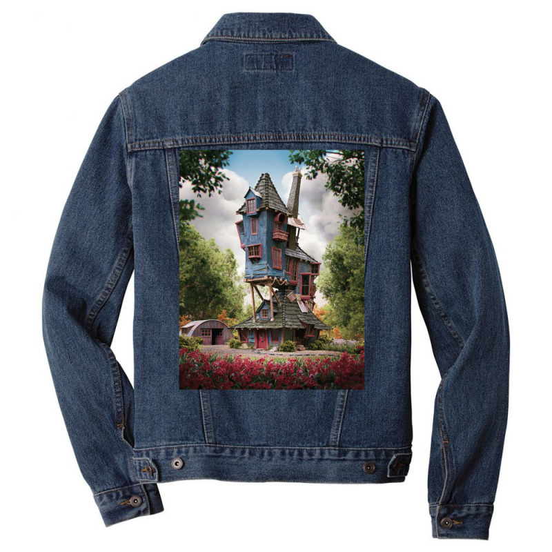 Brrow 23 Men Denim Jacket by wilktopick1 | Artistshot