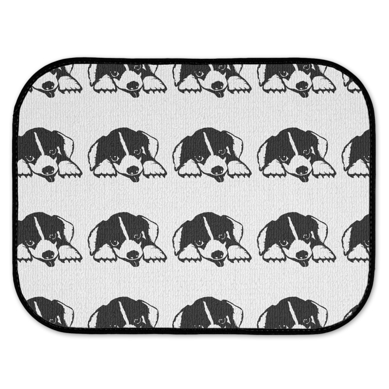 Puppy Cute Rear Car Mat | Artistshot