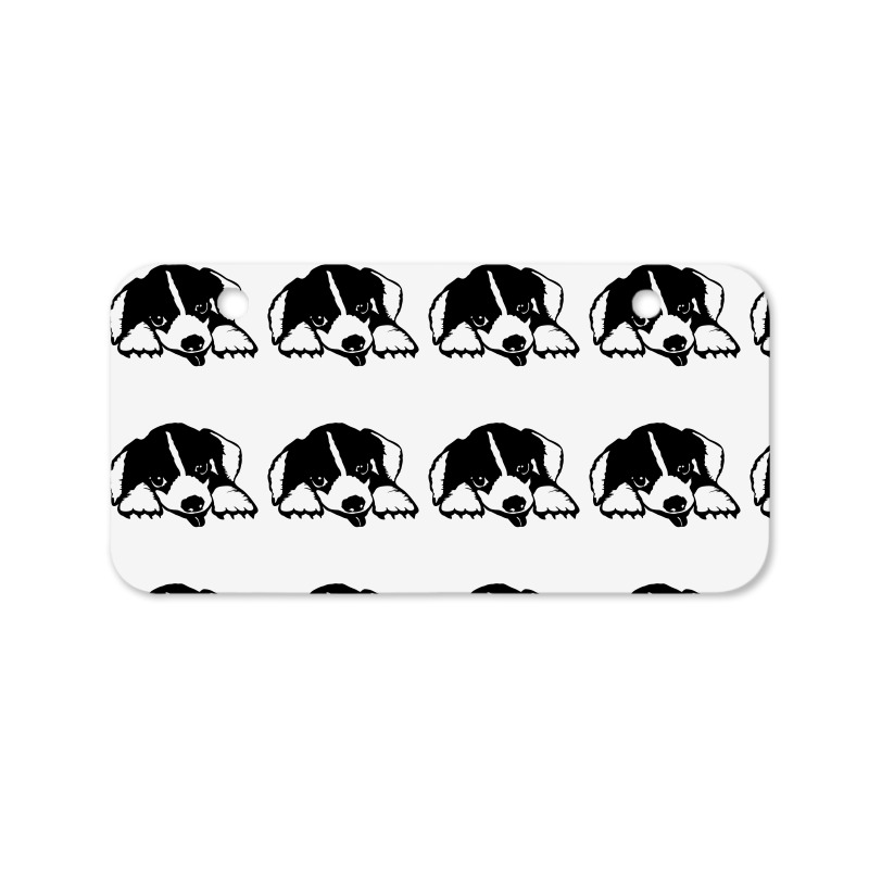 Puppy Cute Bicycle License Plate | Artistshot