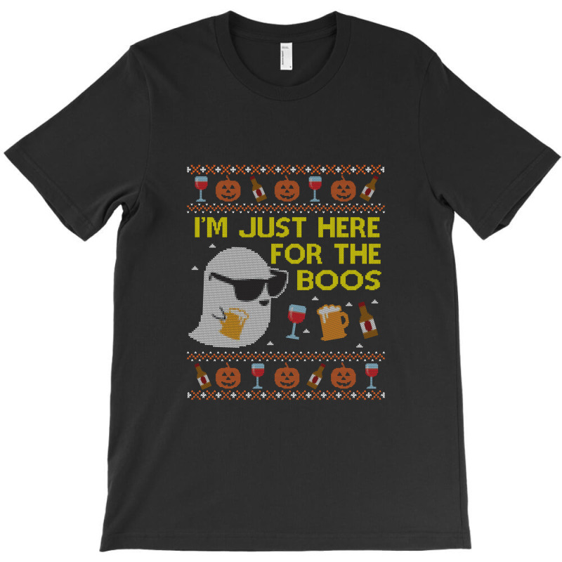 Funny Here For The Boos Sweatshirt Ugly Halloween  T-shirt | Artistshot