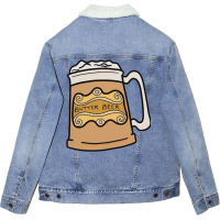 Butter Beer Unisex Sherpa-lined Denim Jacket | Artistshot