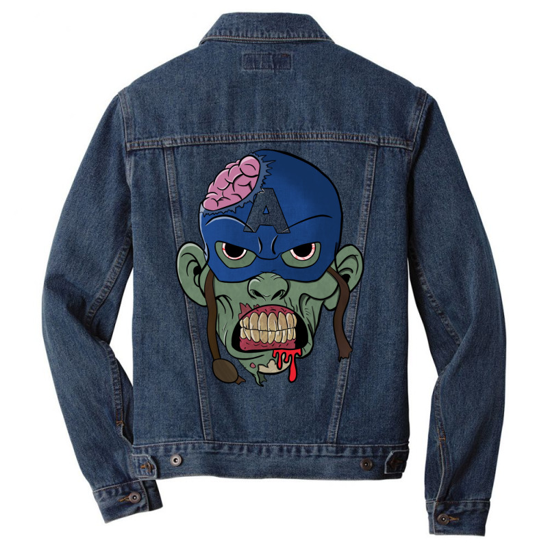 Zombie Cape Men Denim Jacket by jaymeeadanicz | Artistshot