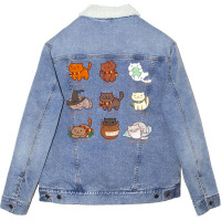 Cats Crossover 52 Unisex Sherpa-lined Denim Jacket | Artistshot