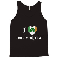 I Love Ballsbridge Ireland Flag Heart Shamrock Tank Top | Artistshot