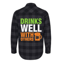 Irish Beer Drink Shamrock Happy Saint Patrick Flannel Shirt | Artistshot