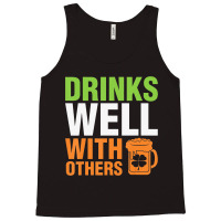 Irish Beer Drink Shamrock Happy Saint Patrick Tank Top | Artistshot