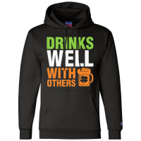 Irish Beer Drink Shamrock Happy Saint Patrick Champion Hoodie | Artistshot