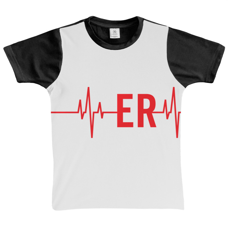 Emergency Medicine Physician Nurse Gift Er Heartbe Graphic Youth T-shirt | Artistshot