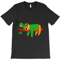 Leprechaun Sloth St Patricks Day Irish Shamrock T-shirt | Artistshot