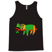 Leprechaun Sloth St Patricks Day Irish Shamrock Tank Top | Artistshot