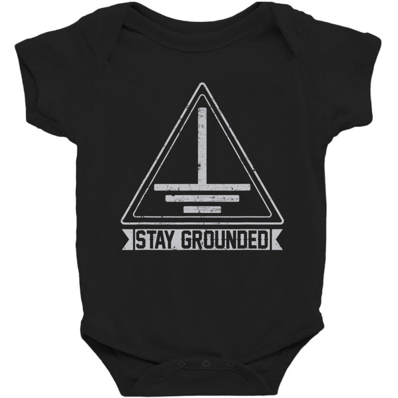 Stay Grounded Electronics Voltage Lineman Circuit Baby Bodysuit by aiiluurosy | Artistshot