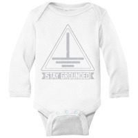 Stay Grounded Electronics Voltage Lineman Circuit Long Sleeve Baby Bodysuit | Artistshot