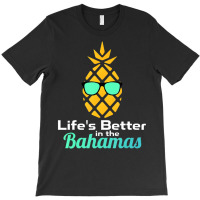 Bahamas Souvenir T Shirts Pineapple Sunglasses Gra T-shirt | Artistshot