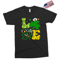 Funny Irish Nurse St Patrick's Day Shamrock Love Exclusive T-shirt | Artistshot