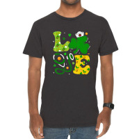 Funny Irish Nurse St Patrick's Day Shamrock Love Vintage T-shirt | Artistshot