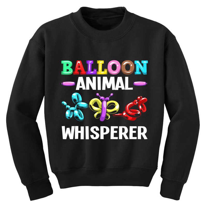 Balloon Modelling Twisting Balloons Balloon Bender Youth Sweatshirt | Artistshot