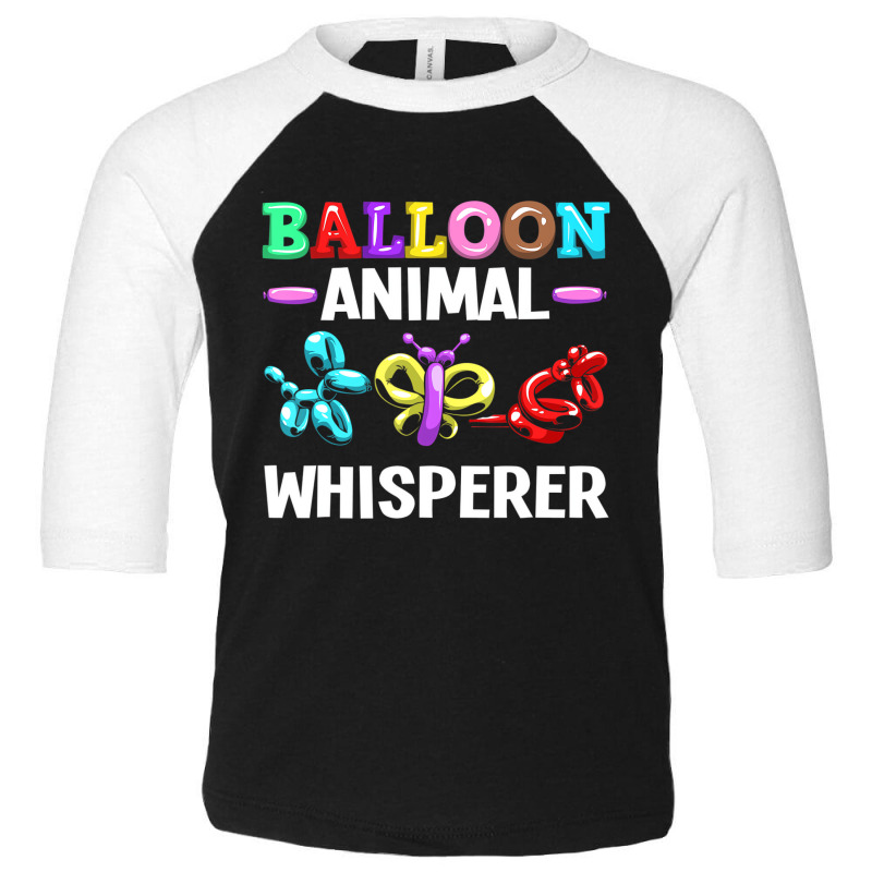 Balloon Modelling Twisting Balloons Balloon Bender Toddler 3/4 Sleeve Tee | Artistshot