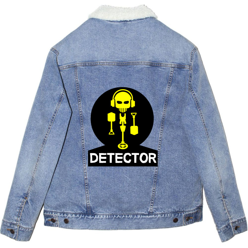 Metal Detectorists Metal Detector Treasure Hunters Unisex Sherpa-Lined Denim Jacket by CHARLOTTELYNNTAYLOR | Artistshot