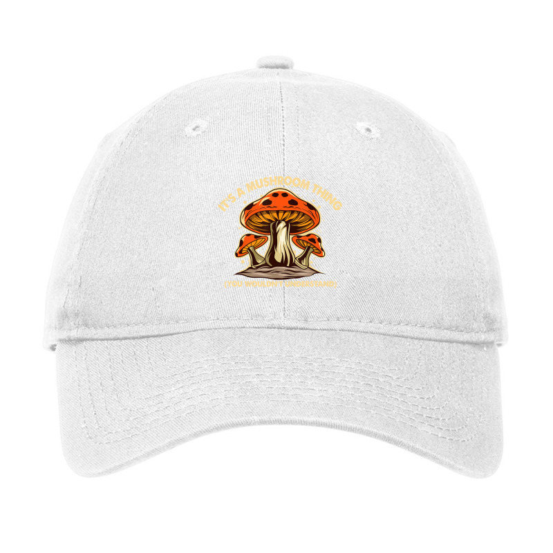 Cool Mushroom For Morel Mushroom Mycology Hunting Adjustable Cap by chomibe | Artistshot