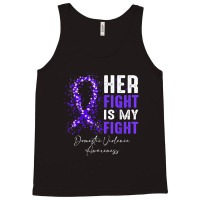 Her Fight Is My Fight Ribbon Domestic Violence Awa Tank Top | Artistshot