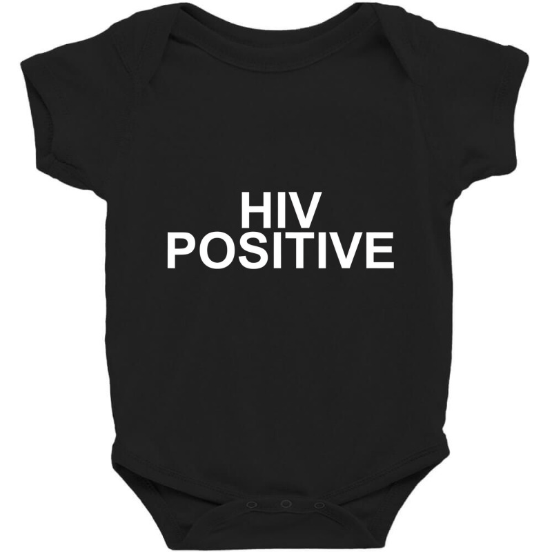 Hiv Positive Shirt For Awareness And Support T Shi Baby Bodysuit by fiddolamuf | Artistshot