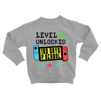 Level Unlocked 100 Days Of School Gamer Graphic Ar Toddler Sweatshirt | Artistshot