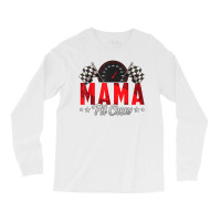 Race Car Birthday Party Racing Family Mama Pit Cre Long Sleeve Shirts | Artistshot