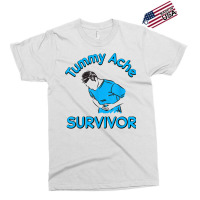 Vintage Tummy Ache Survivor Stomachache Ibs Funny Exclusive T-shirt | Artistshot