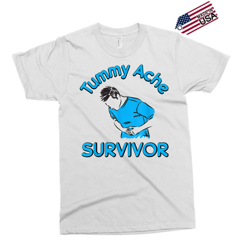 Vintage Tummy Ache Survivor Stomachache Ibs Funny Exclusive T-shirt | Artistshot