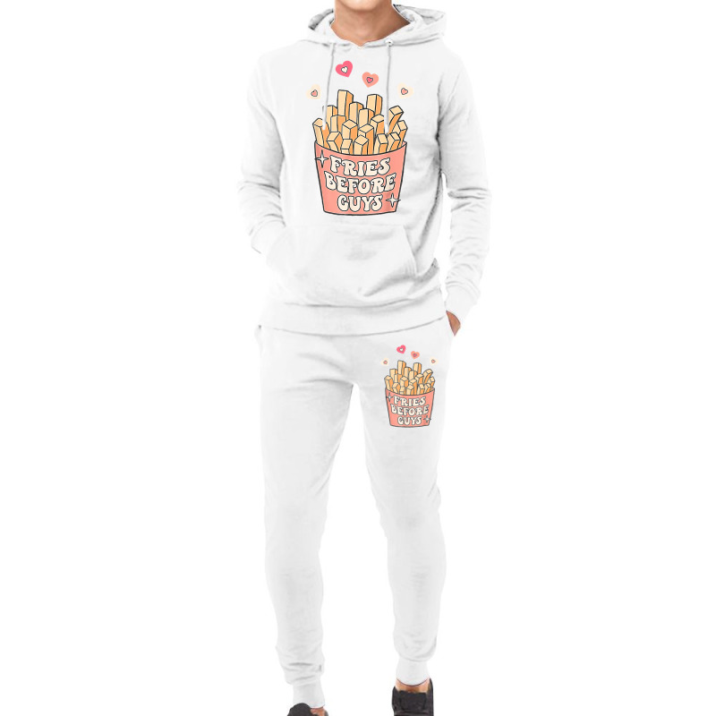 Fries Before Guys Teenage Girls Dating Valentine D Hoodie & Jogger set by bonne | Artistshot