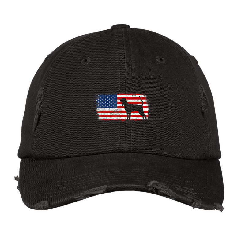 Black And Tan Coonhound American Flag Vintage T Sh Vintage Cap by ravand | Artistshot