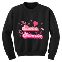 Sucker For Skincare Valentine's Skin Therapist Est Youth Sweatshirt | Artistshot