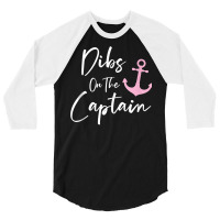 Dibs On The Captain Tank Top 3/4 Sleeve Shirt | Artistshot