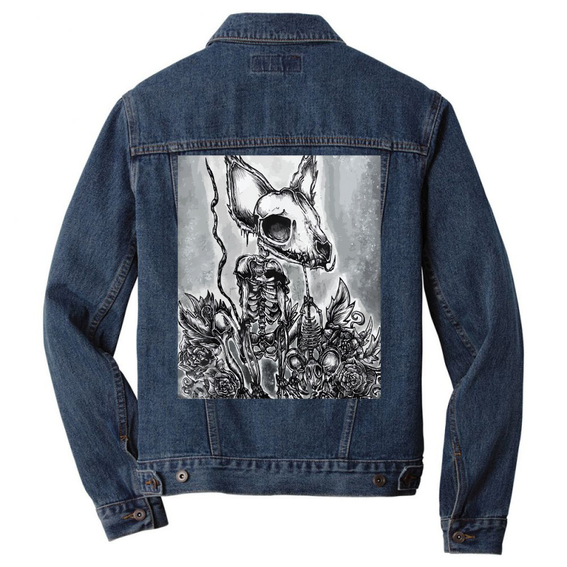 Black Metal Sphynx Cat Goth And Death Metal Dark A Men Denim Jacket | Artistshot