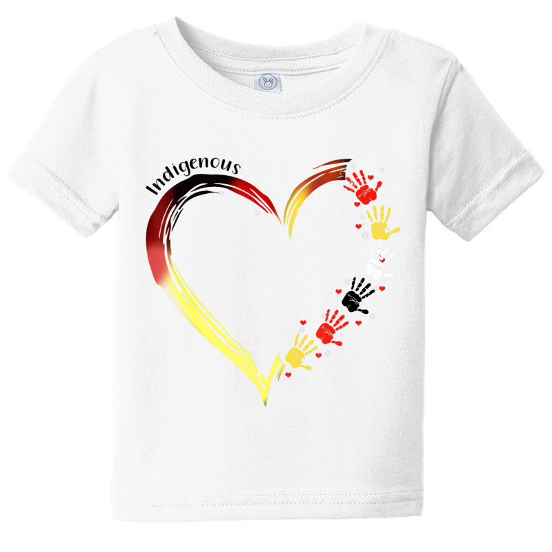 Indigenous Heart Native Indians American Indigenou Baby Tee by fieyzacik | Artistshot