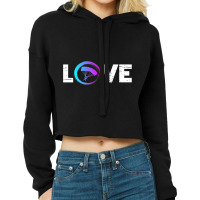 Cool Skydiving Sport And Hobby Cropped Hoodie | Artistshot