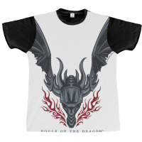 House Of The Dragon Flames In Flight T Shirt Graphic T-shirt | Artistshot