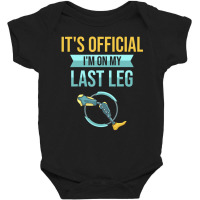 Leg Prosthetic Gift Leg Amputation Amputee T Shirt Baby Bodysuit | Artistshot