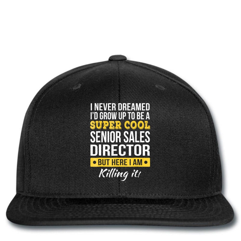 Super Cool Senior Sales Director T Shirt Funny Gif Printed hat by aiiluurosy | Artistshot